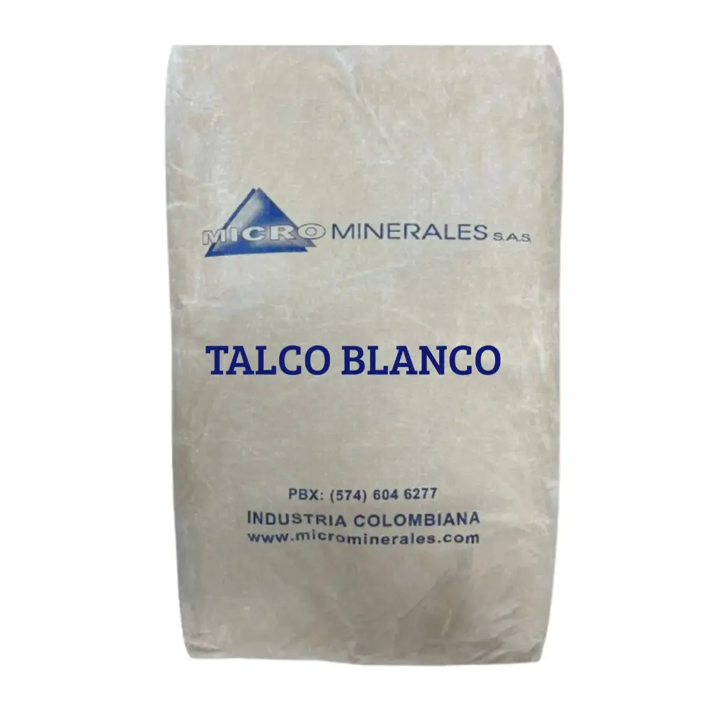 TALCO BLANCO X 25 KG BULTO