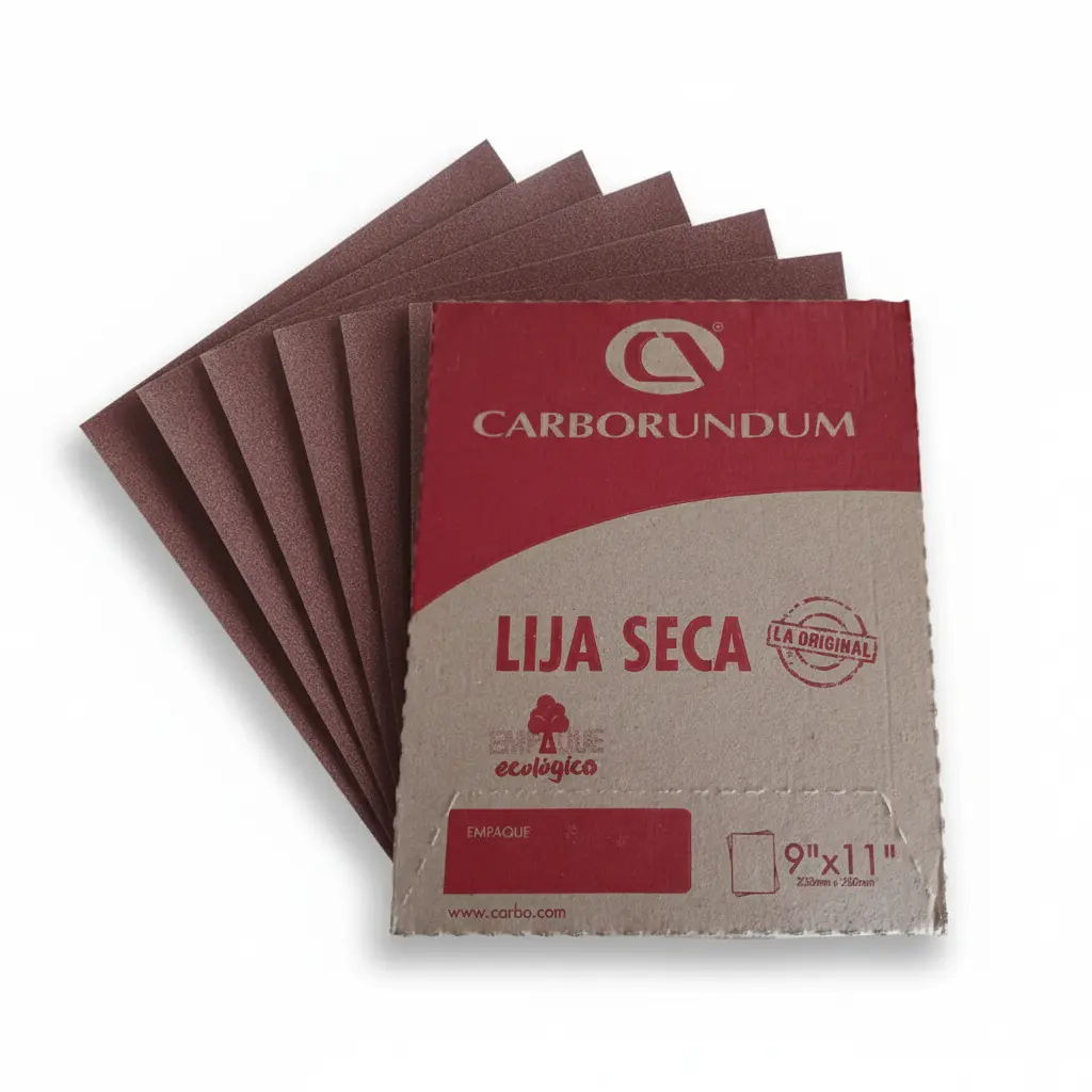 LIJA ROJA 230X280 CARBORUNDUM #120 (5539520536)