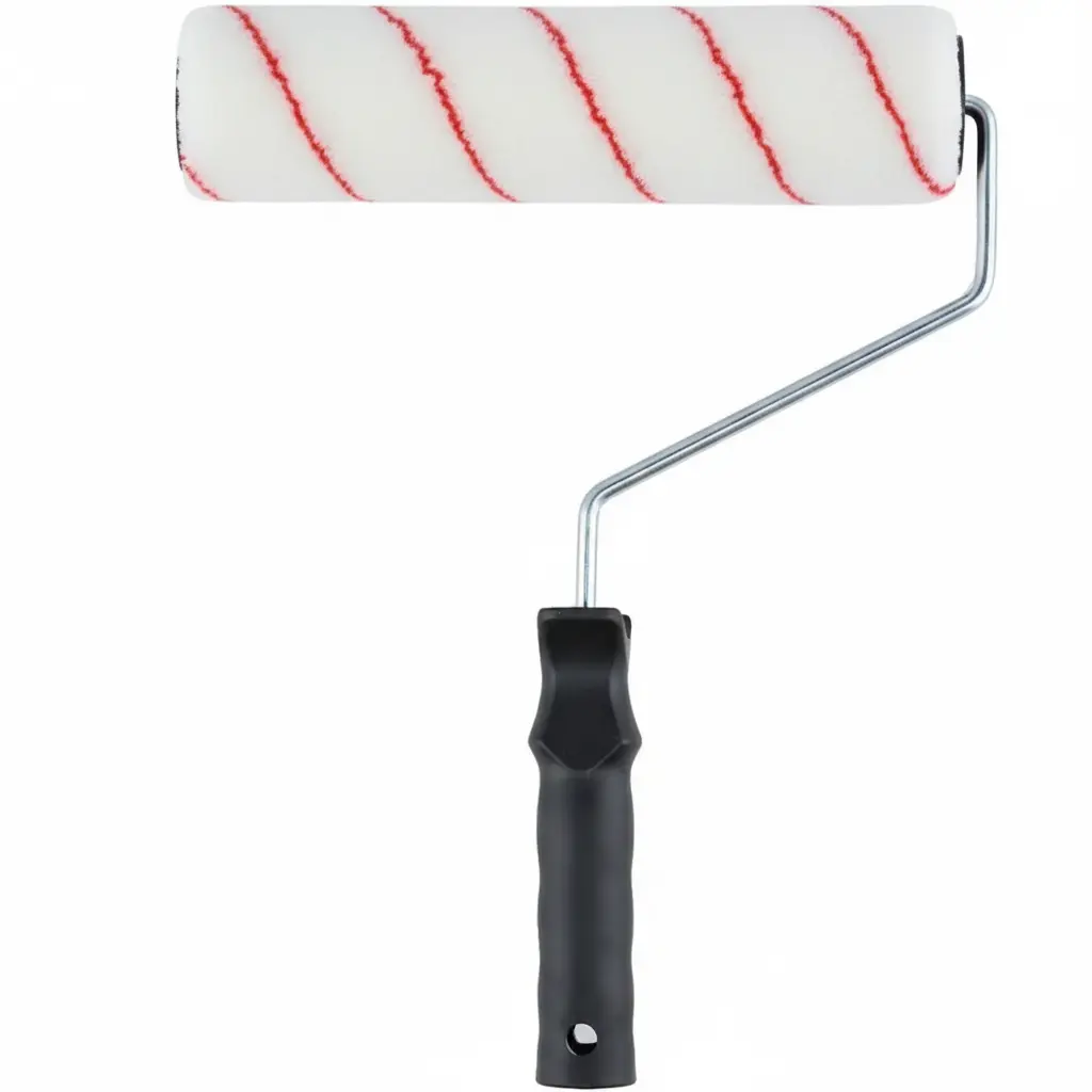 RODILLO ANTIGOTEO "RAYAS" BLANCO 9" IMC CORONA