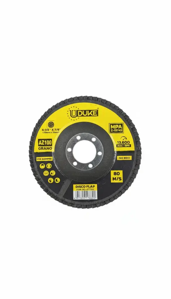 DISCO FLAP 4 1/2" UDUKE #100 (115MM X 22MM)
