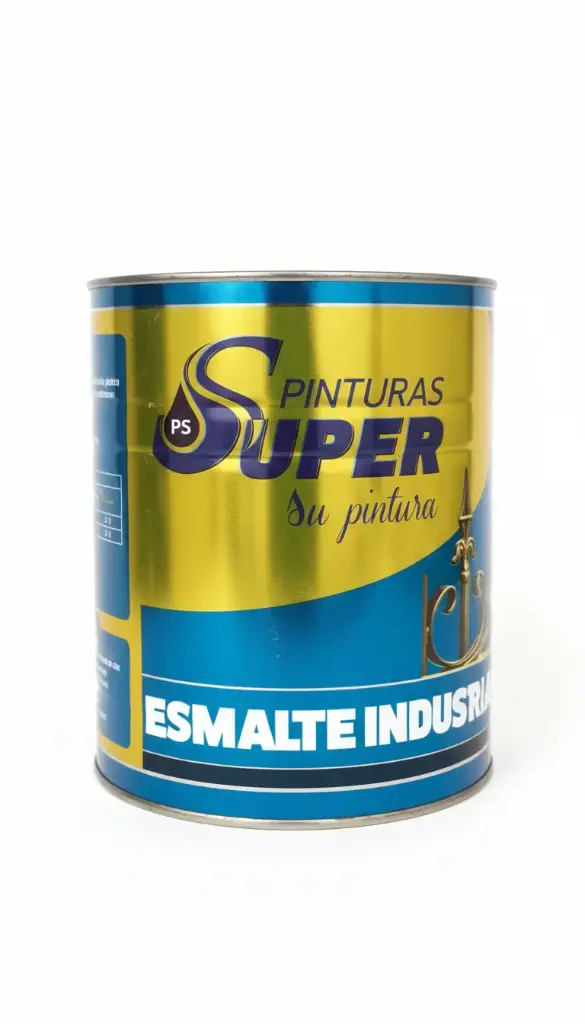 ESMALTE INDUSTRIAL BLANCO SUPER 1/4 GALON 