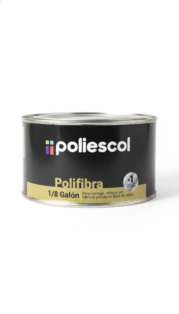 MASILLA POLIFIBRA POLIESCOL 1/8 GALON