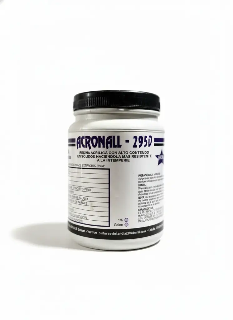 ACRONAL AL 50% VINILANDIA 1/4 GALON (AC504)(900gr)