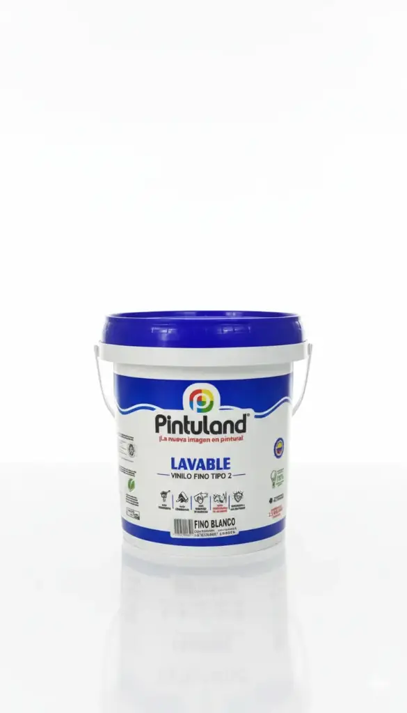 VINILO LAVABLE TIPO 2 BLANCO PINTULAND CUBETA 50820001