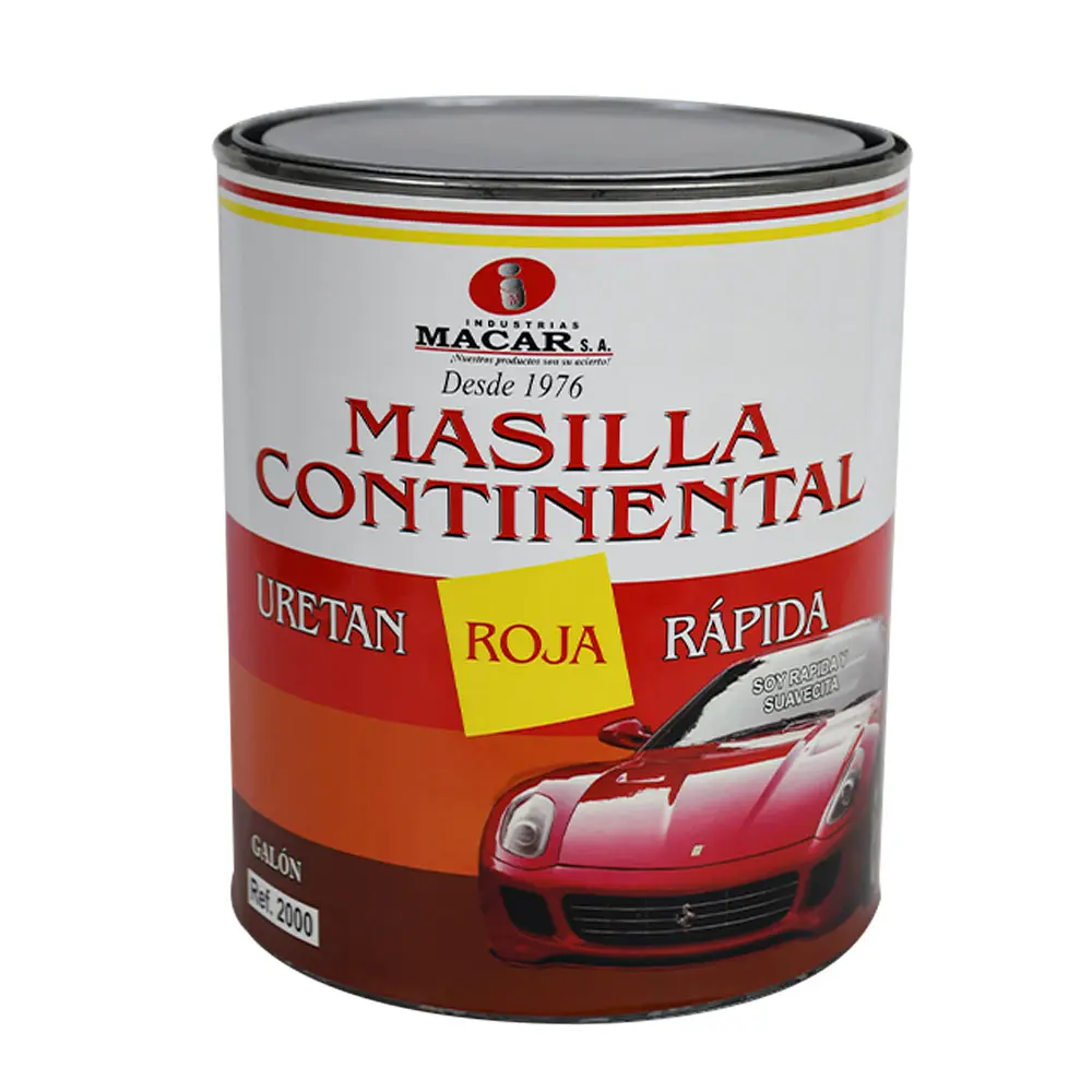 MASILLA CONTINENTAL URETAN ROJA MACAR GALON