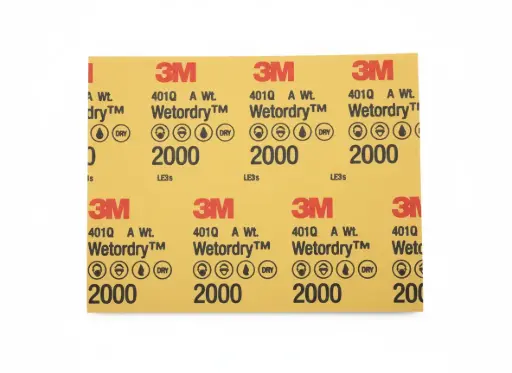 [60455067698] LIJA DE AGUA AMARILLA 3M #2000