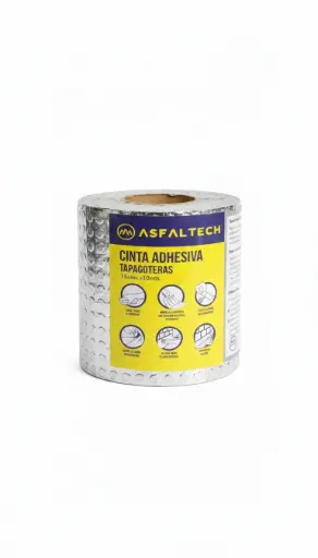 [CA0015] CINTA TAPAGOTERAS ADHESIVA ASFALTECH 15x10M