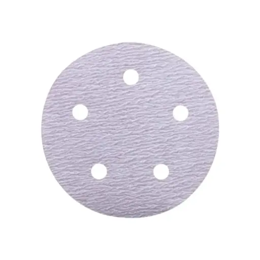 [5539520309] DISCO ORBITAL VELCRO PREMIER RED 5"X5 HUECOS #240 CARBORUNDUM