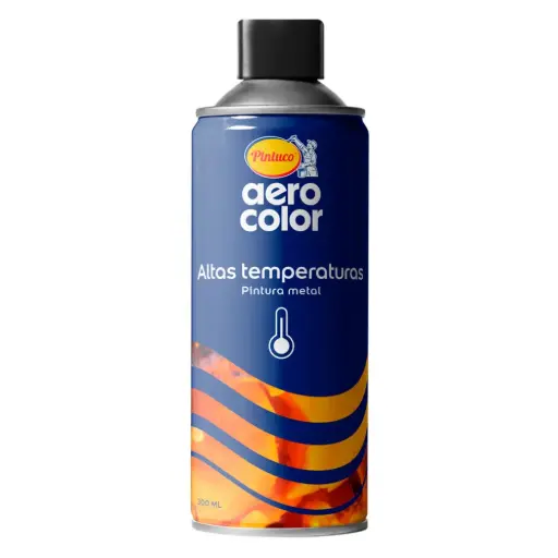 [7702158782564] AEROCOLOR ALTAS TEMPERATURAS ALUMINIO PINTUCO 300ML (10283230)