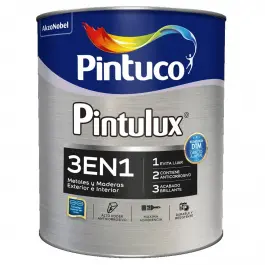 [7704488198329] ESMALTE PINTULUX 3EN1 CAOBA T-76 PINTUCO 1/4 GALON (10335149)