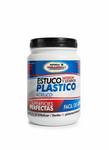 [7709091355817] ESTUCO PLASTICO VINILANDIA 1/4 GALON (203OBEPTV-1/4)