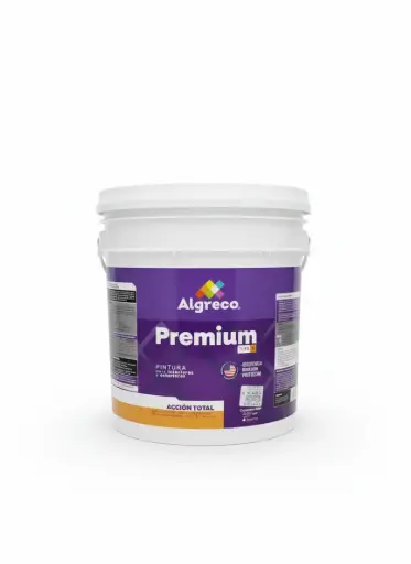 [7702791207004] PINTURA VINILO PREMIUM TIPO 1  BLANCO 4 GALONES ALGRECO (CANECÓN) (99400104) 