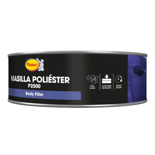 [7704488192693] MASILLA POLIESTER P2500 PINTUCO 1200 GRAMOS 1/4 GALON (10283793)