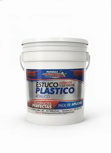 [203OBEPTV-CB] ESTUCO PLASTICO VINILANDIA CUBETA