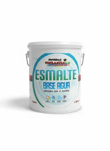 [105EBAV01-GL] ESMALTE BASE AGUA BLANCO VINILANDIA GALON