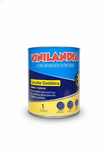 [105ESV01-GL] ESMALTE SINTETICO BLANCO VINILANDIA GALON (ESM0103)