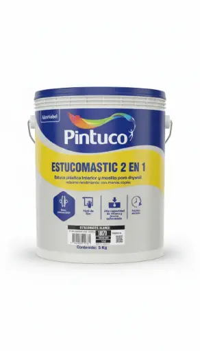 [7704488212735] ESTUCOMASTIC BLANCO 18070 2 EN 1 PINTUCO GALON (10359542)