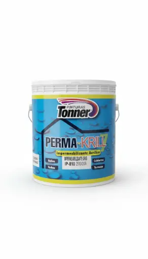 [IP-810-GP] IMPERMEABILIZANTE ACRILICO BASE AGUA GRIS TONNER GALON